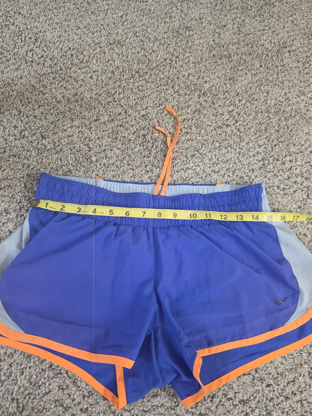 Nike Women's Purple  Pullover Running Shorts with Pink Trim
